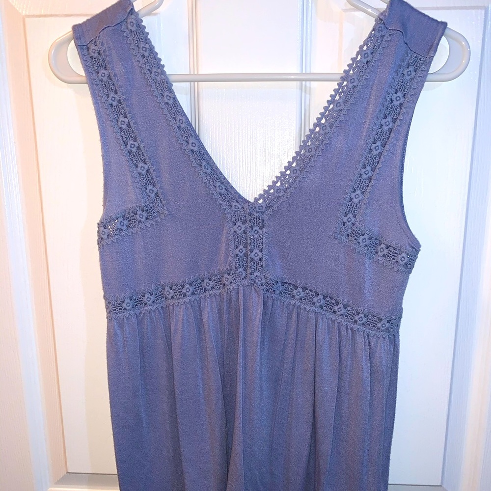 Light blue tank top